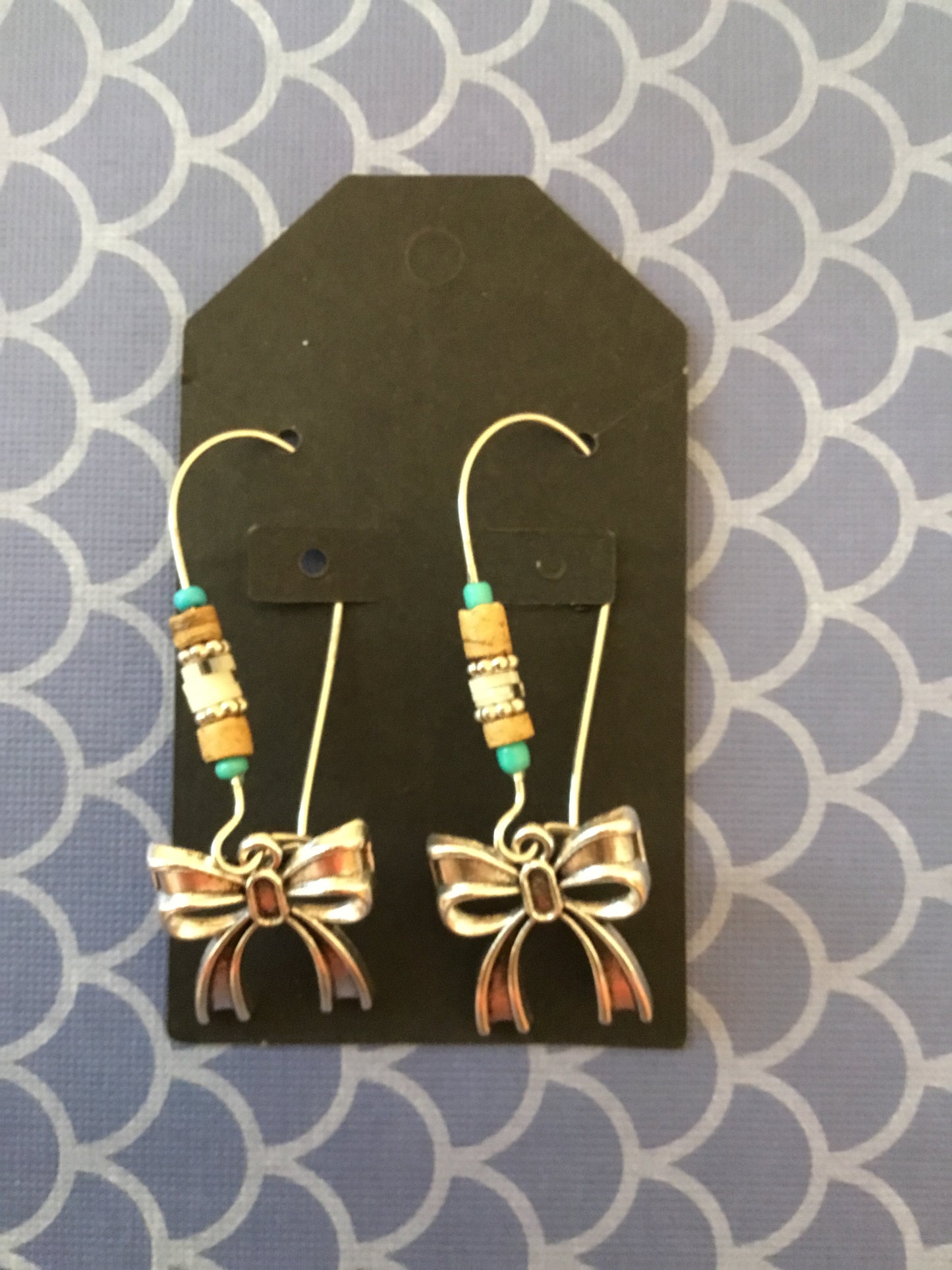 Dangly Earrings With Beads